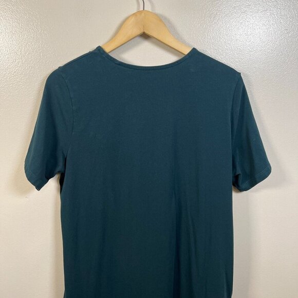 Universal Standard Halie T-shirt Dress Size Small 14/16 Green Minimal Comfy - Picture 7 of 8